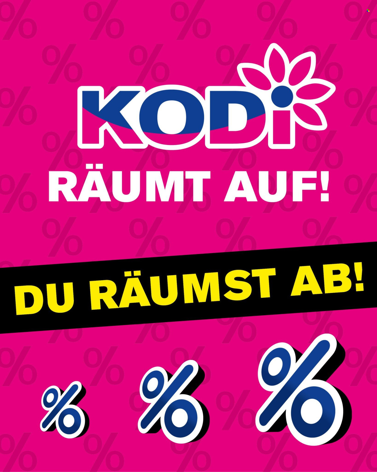 KODi Prospekte  - 26.05.2025 - 31.05.2025. Seite 1
