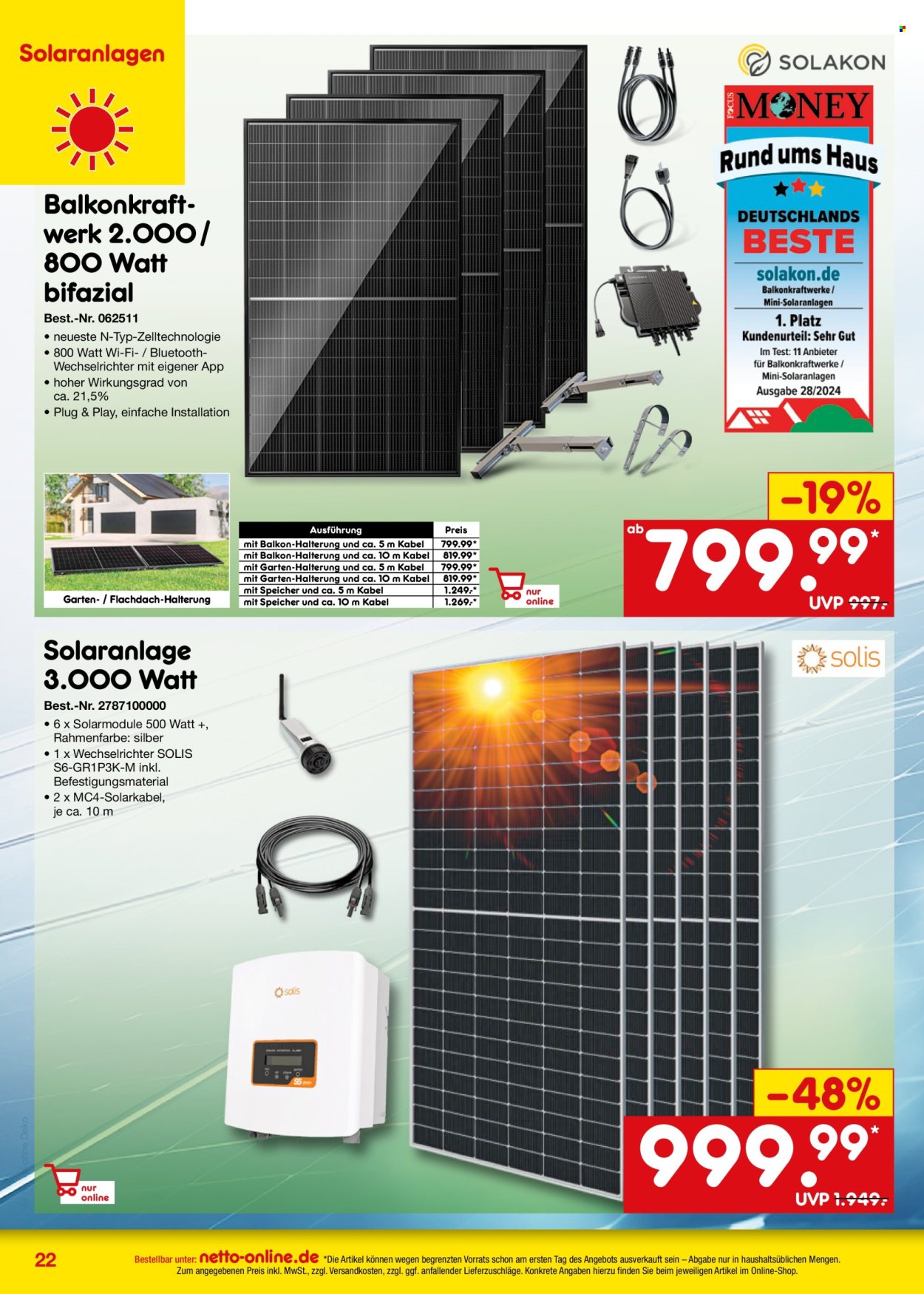 Netto Marken-Discount Prospekte  - 1.06.2025 - 30.06.2025. Seite 22