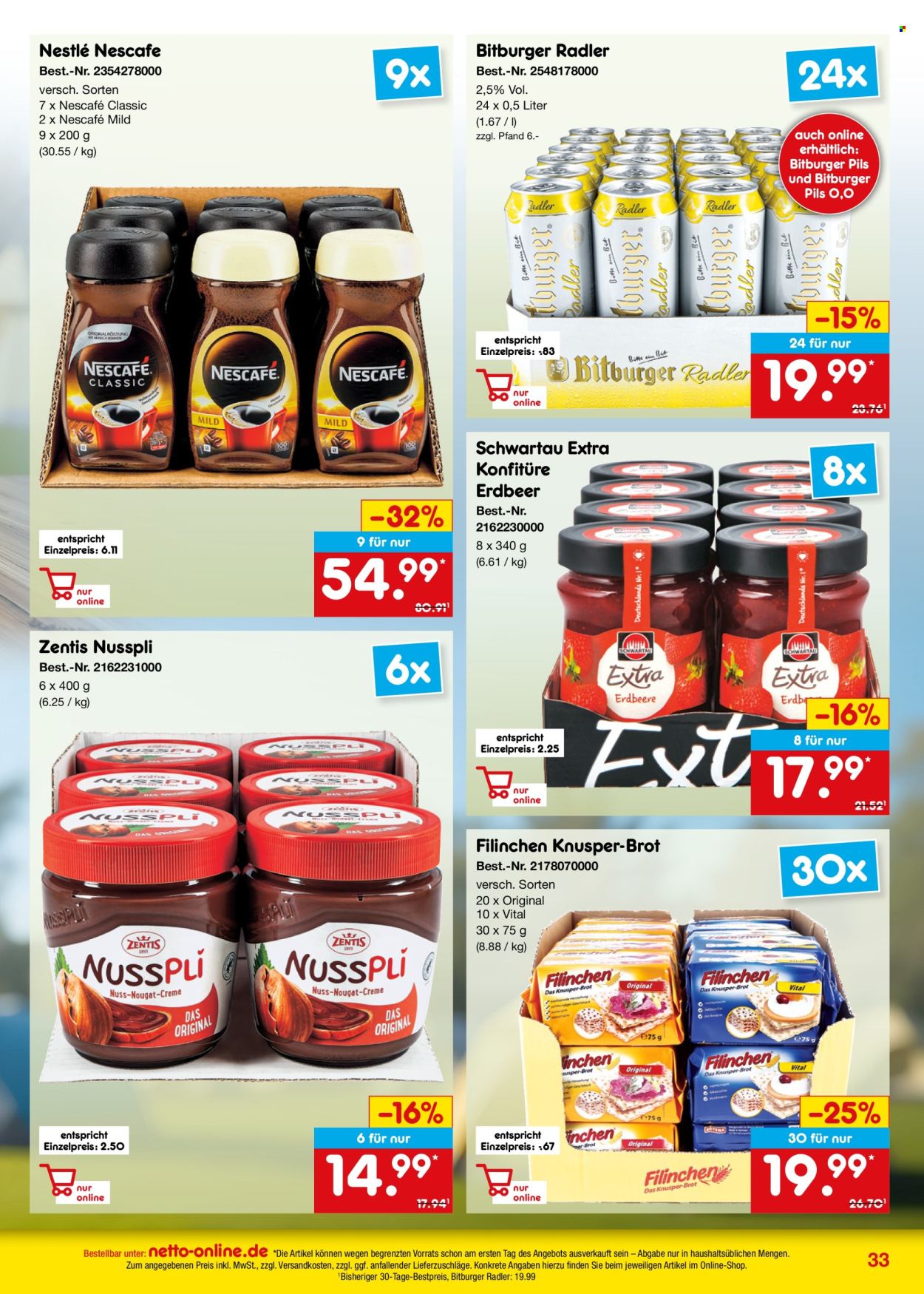Netto Marken-Discount Prospekte  - 1.06.2025 - 30.06.2025. Seite 33