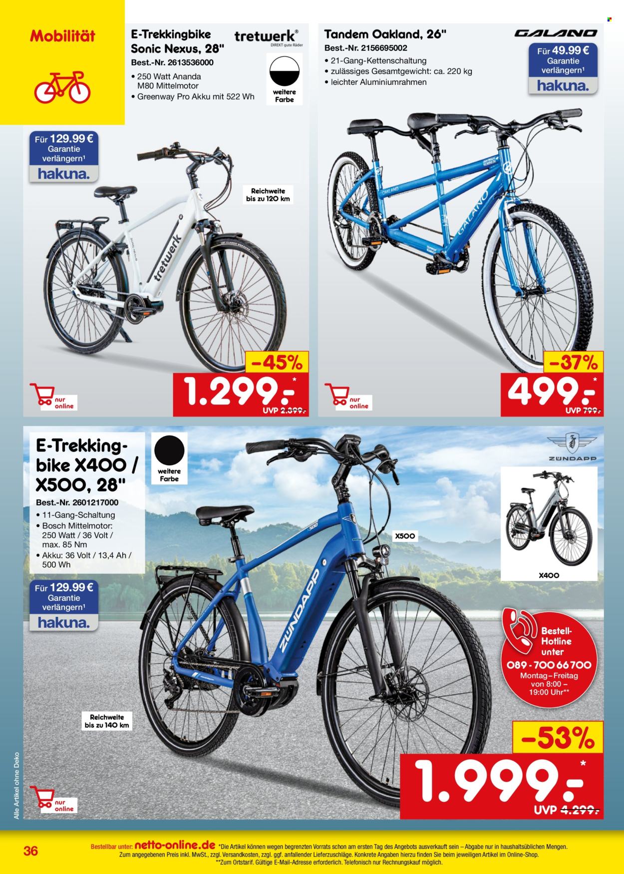 Netto Marken-Discount Prospekte  - 1.06.2025 - 30.06.2025. Seite 36