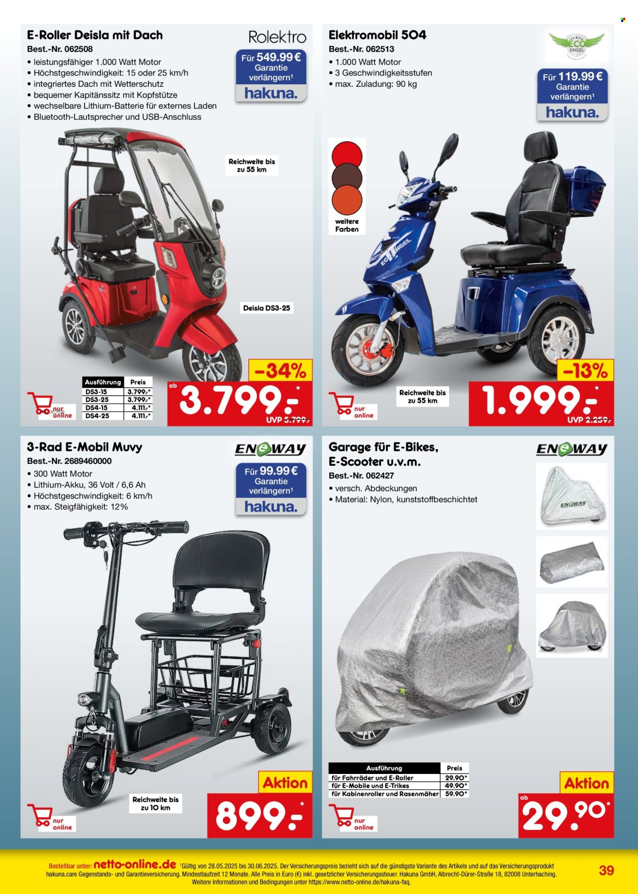 Netto Marken-Discount Prospekte  - 1.06.2025 - 30.06.2025. Seite 39