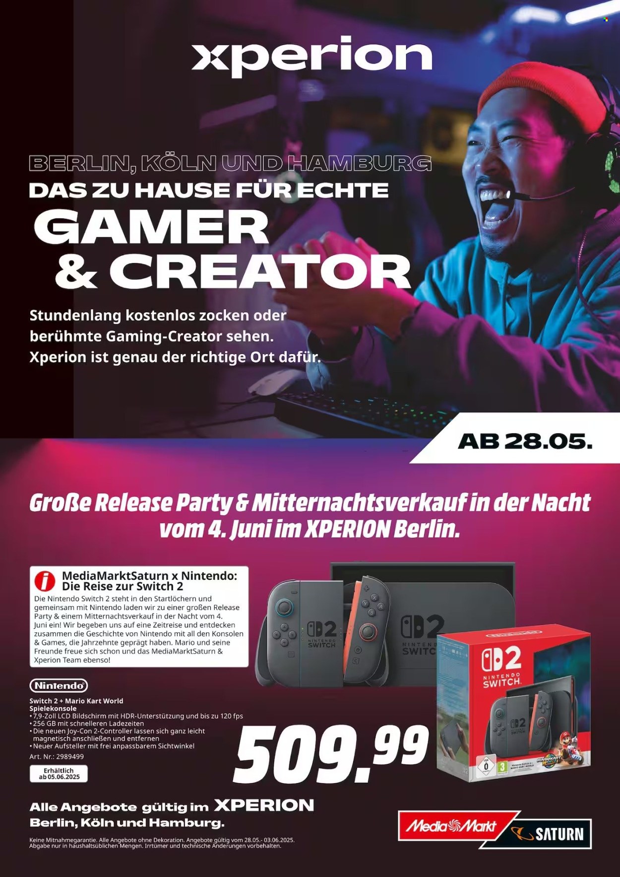MediaMarkt Prospekte  - 28.05.2025 - 3.06.2025. Seite 1