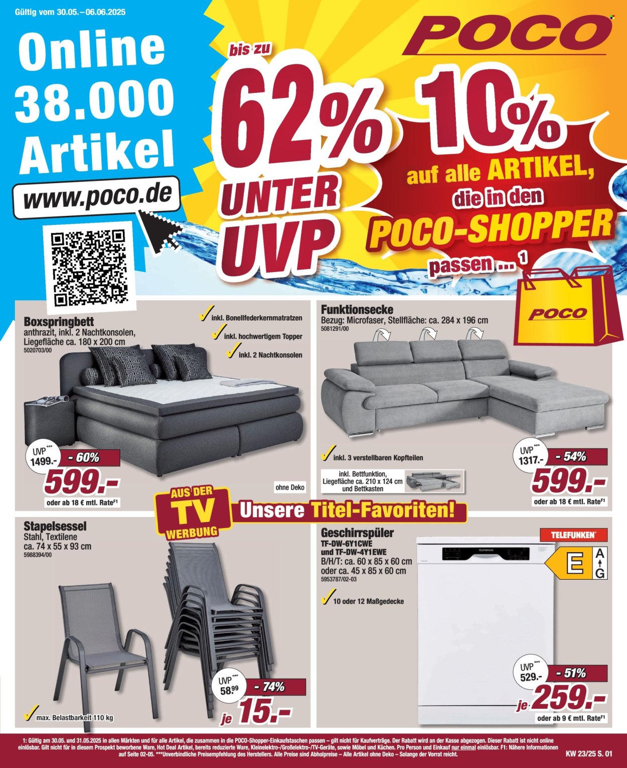 Poco Prospekte  - 30.05.2025 - 6.06.2025. Seite 1
