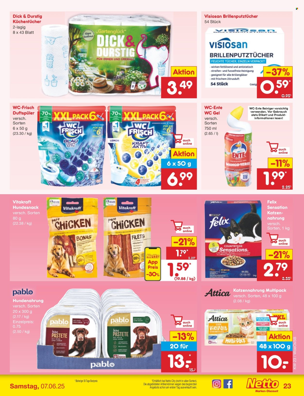 Netto Marken-Discount Prospekte  - 2.06.2025 - 7.06.2025. Seite 33