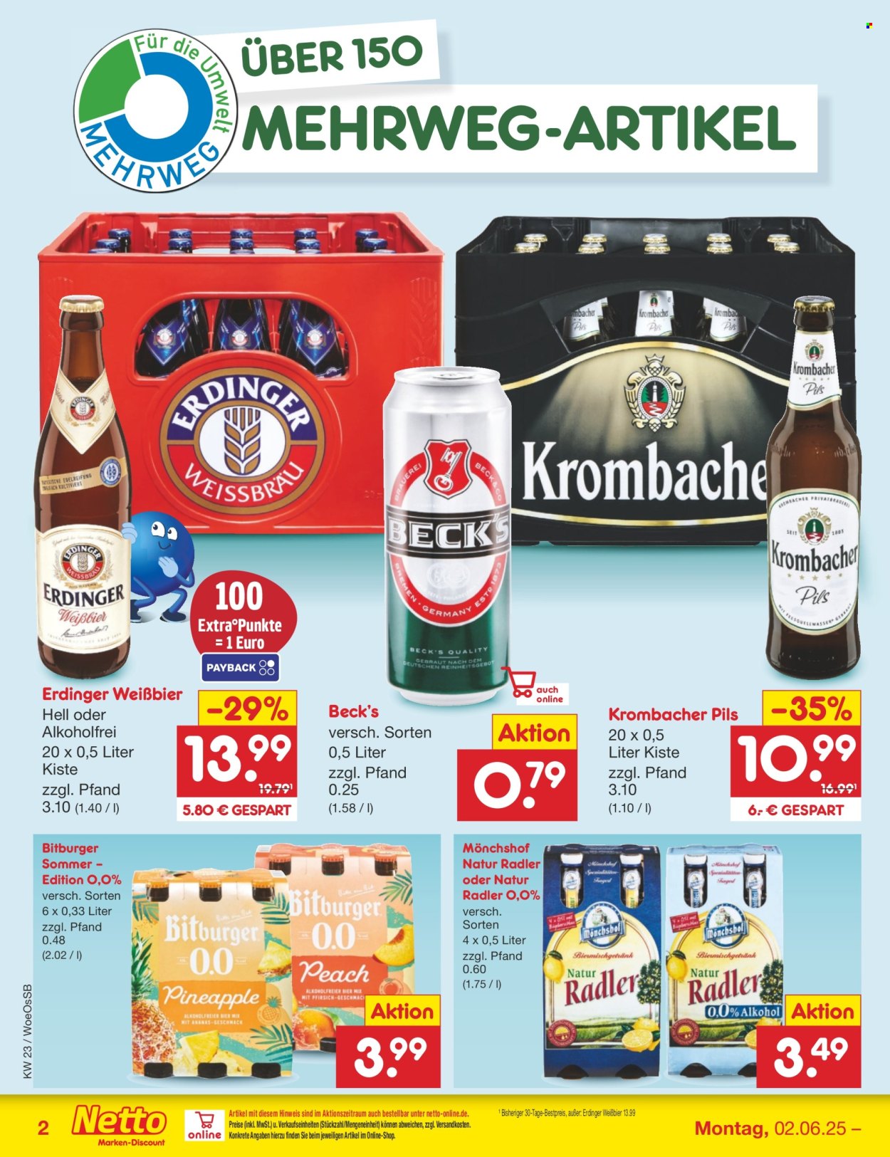 Netto Marken-Discount Prospekte  - 2.06.2025 - 7.06.2025. Seite 38
