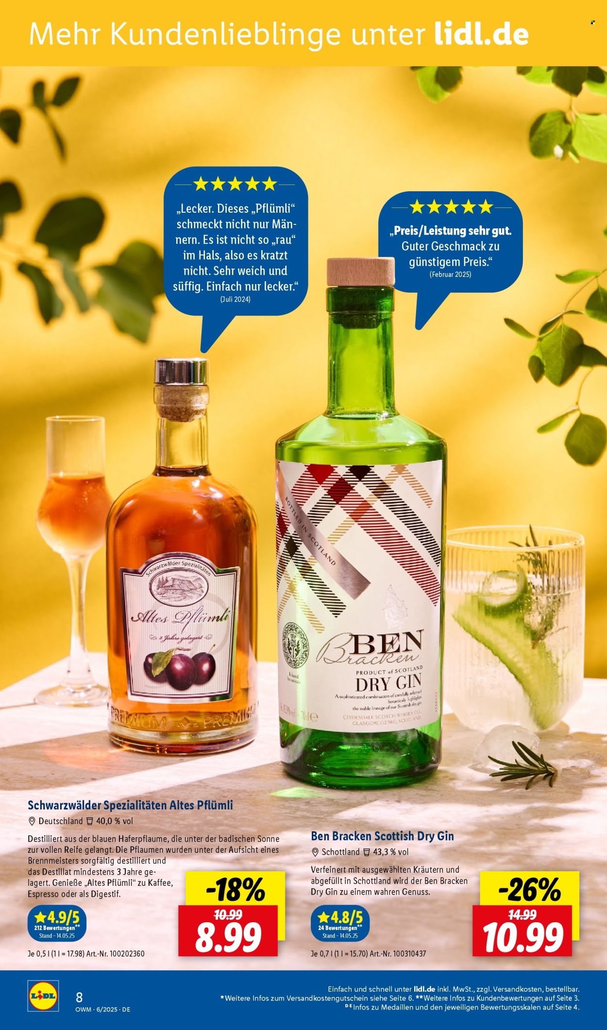 Lidl Prospekte  - 1.06.2025 - 30.06.2025. Seite 8