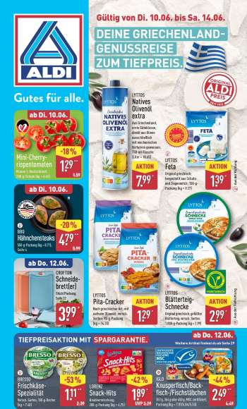 Prospekte ALDI Nord - 10.06.2025 - 14.06.2025.