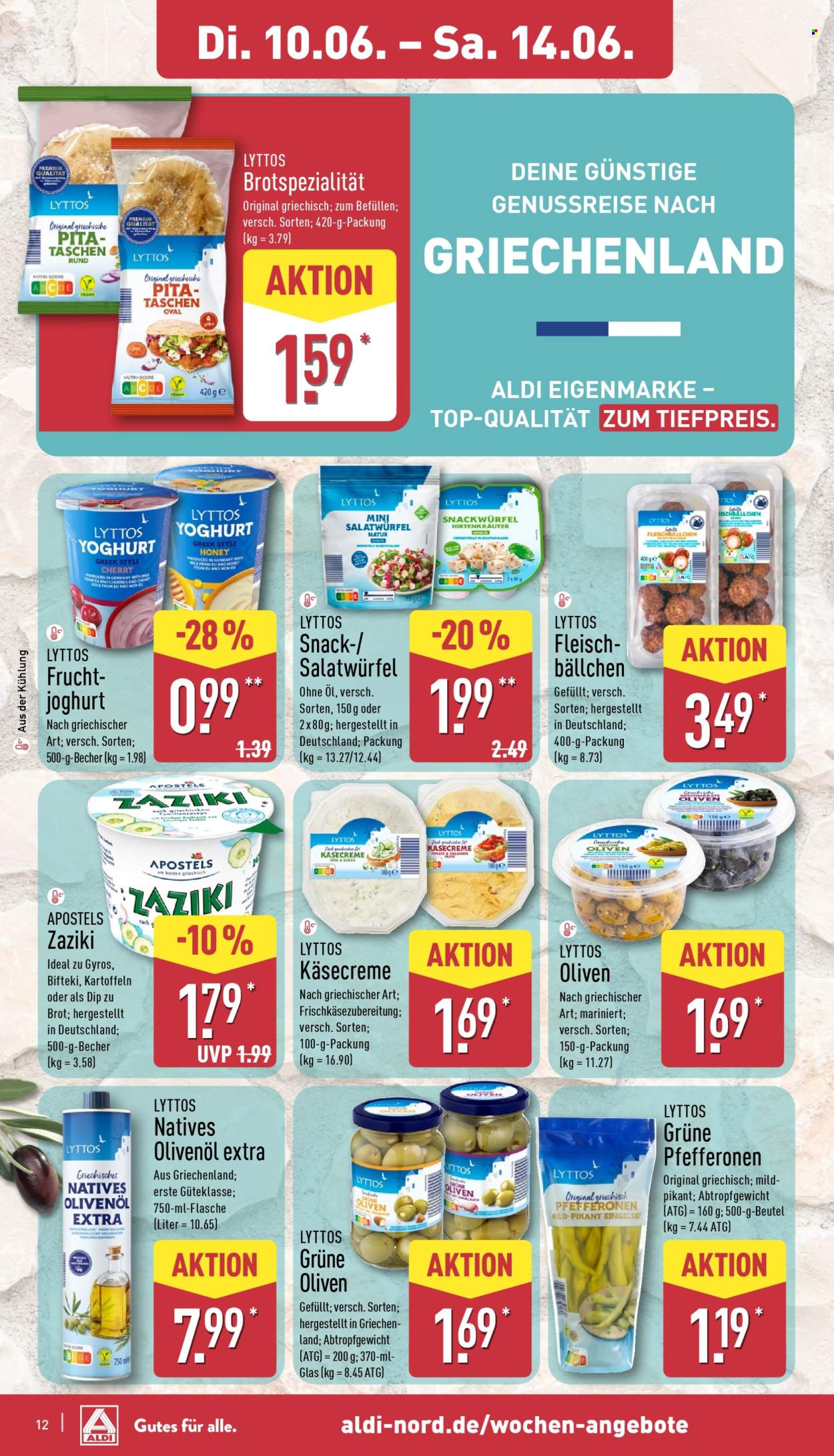 ALDI Nord Prospekte  - 10.06.2025 - 14.06.2025. Seite 12