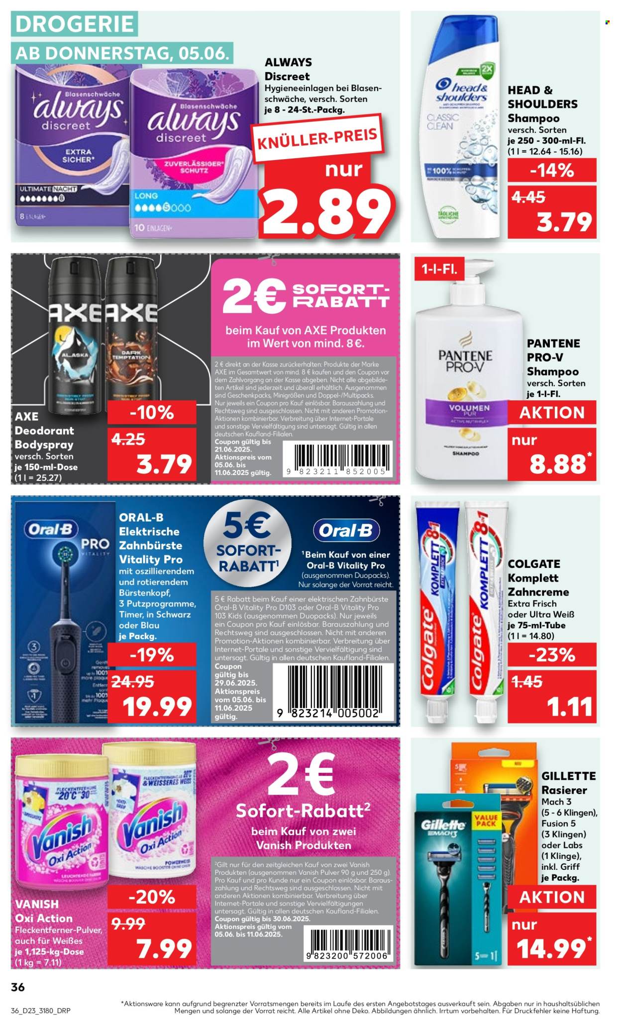 Kaufland Prospekte  - 5.06.2025 - 11.06.2025. Seite 36