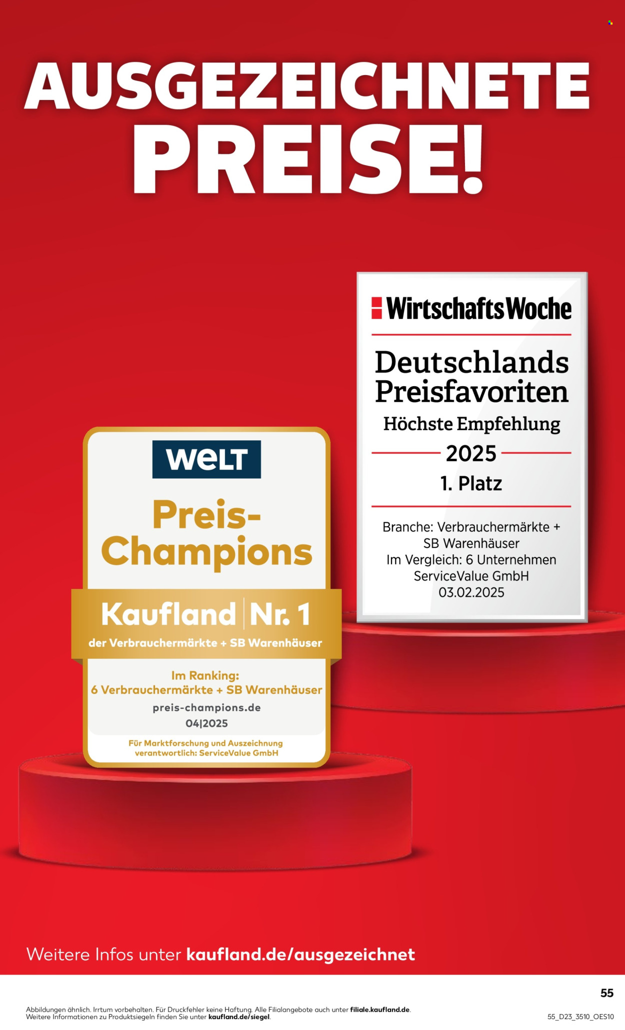 Kaufland Prospekte  - 5.06.2025 - 11.06.2025. Seite 55