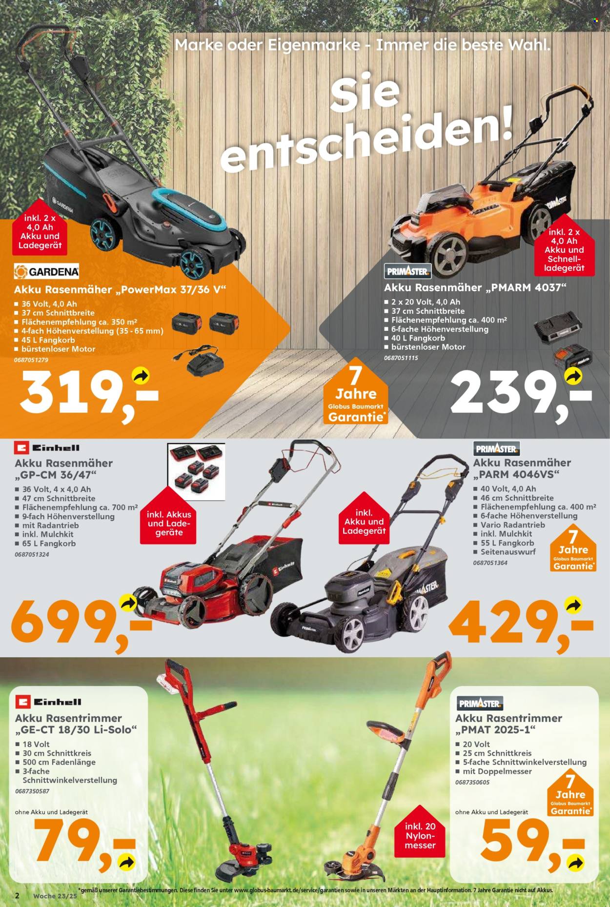 Globus Baumarkt Prospekte  - 2.06.2025 - 7.06.2025. Seite 2