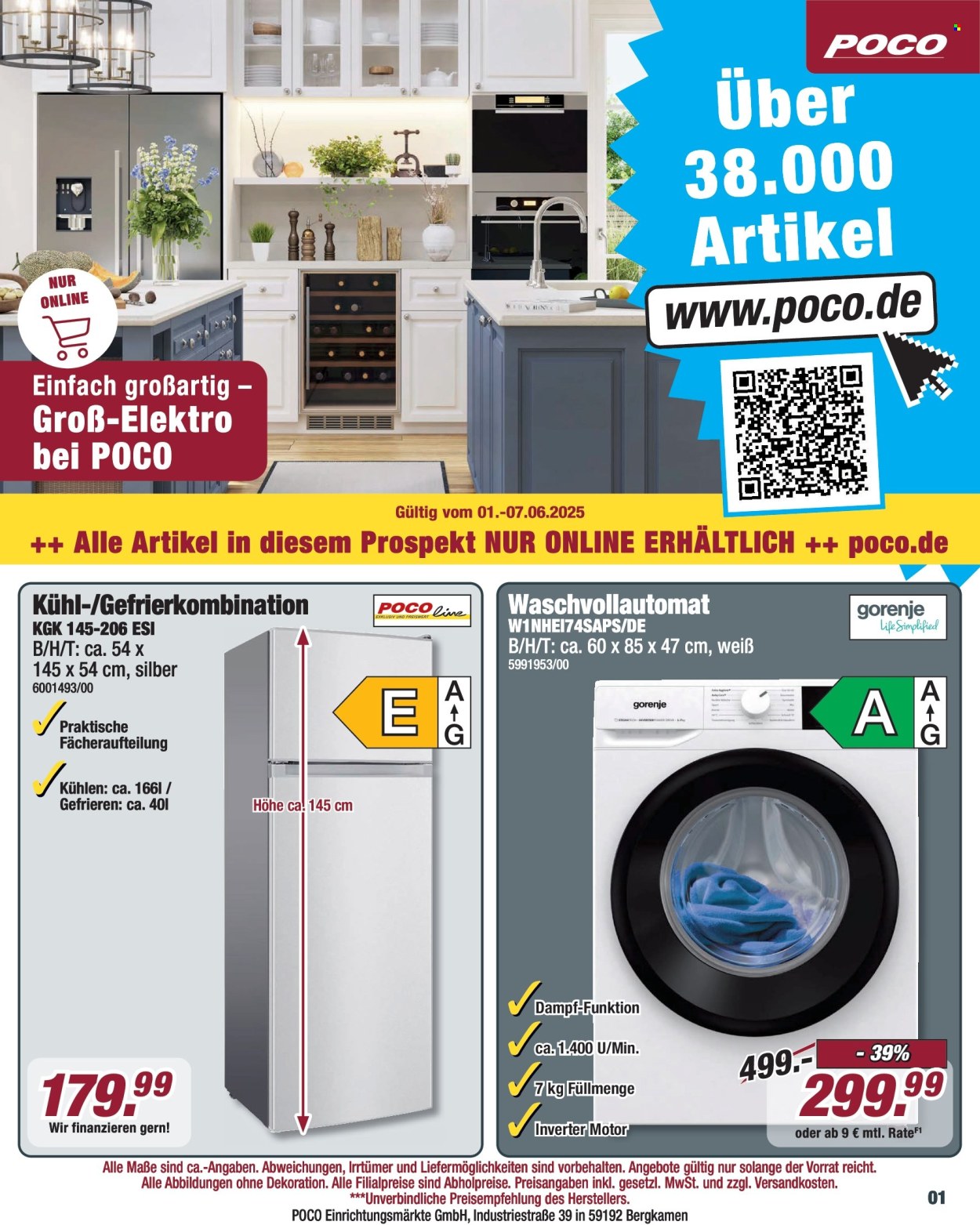 Poco Prospekte  - 1.06.2025 - 7.06.2025. Seite 1