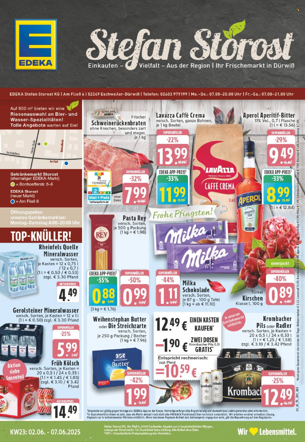 Edeka Prospekte  - 2.06.2025 - 7.06.2025. Seite 1