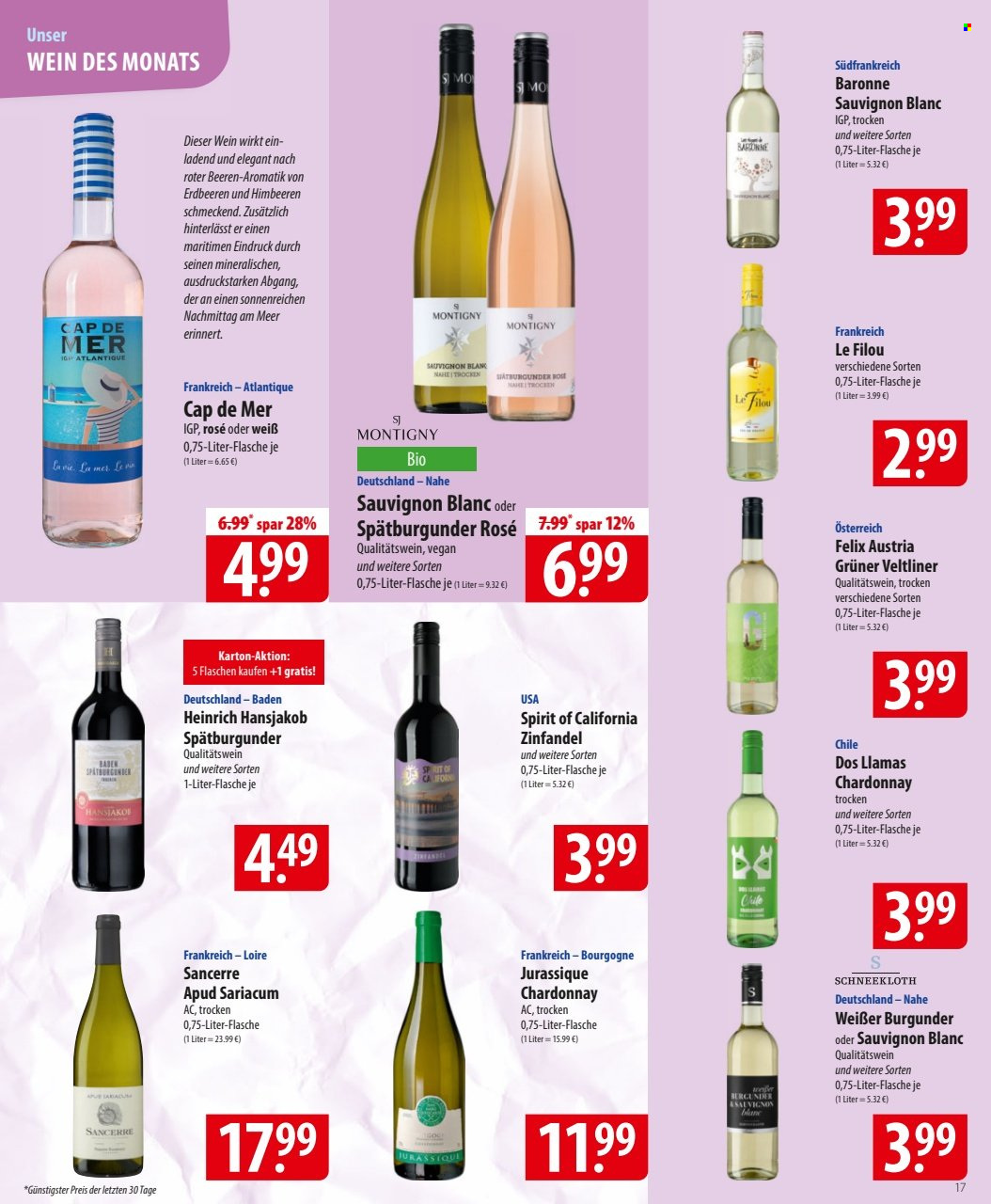 famila Prospekte  - 2.06.2025 - 7.06.2025. Seite 17