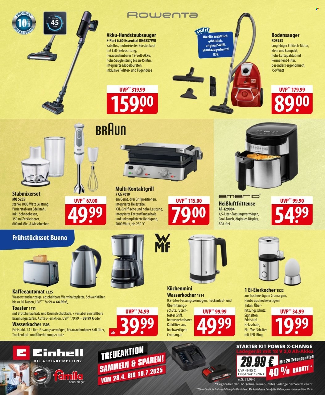 famila Prospekte  - 2.06.2025 - 7.06.2025. Seite 22