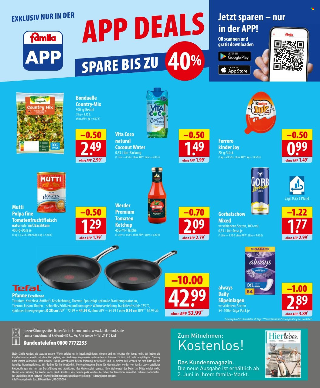 famila Prospekte  - 2.06.2025 - 7.06.2025. Seite 28
