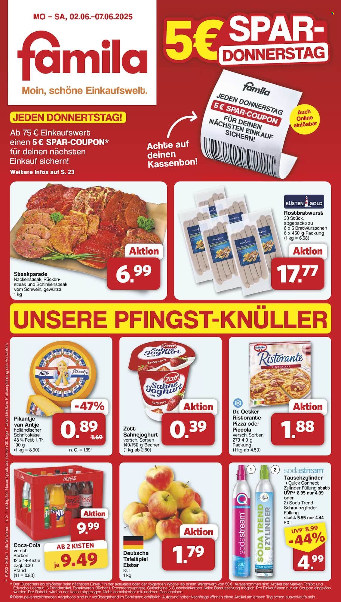 famila Prospekte  - 2.06.2025 - 7.06.2025. Seite 1