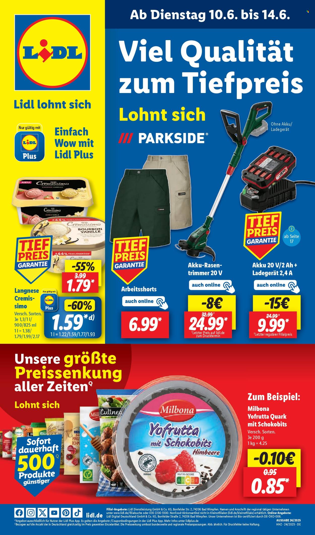 Lidl Prospekte  - 10.06.2025 - 14.06.2025. Seite 1