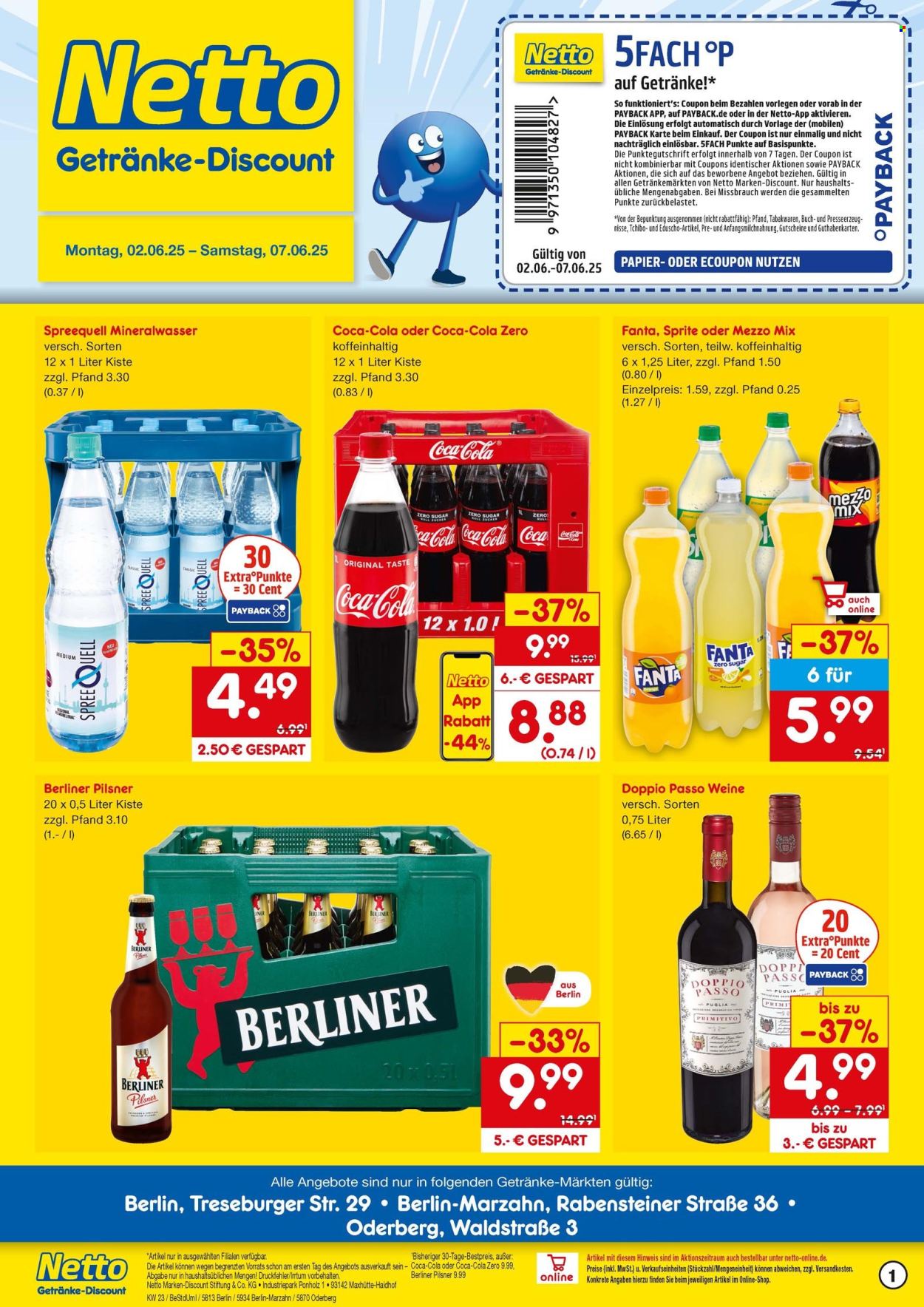 Netto Marken-Discount Prospekte  - 2.06.2025 - 7.06.2025. Seite 1
