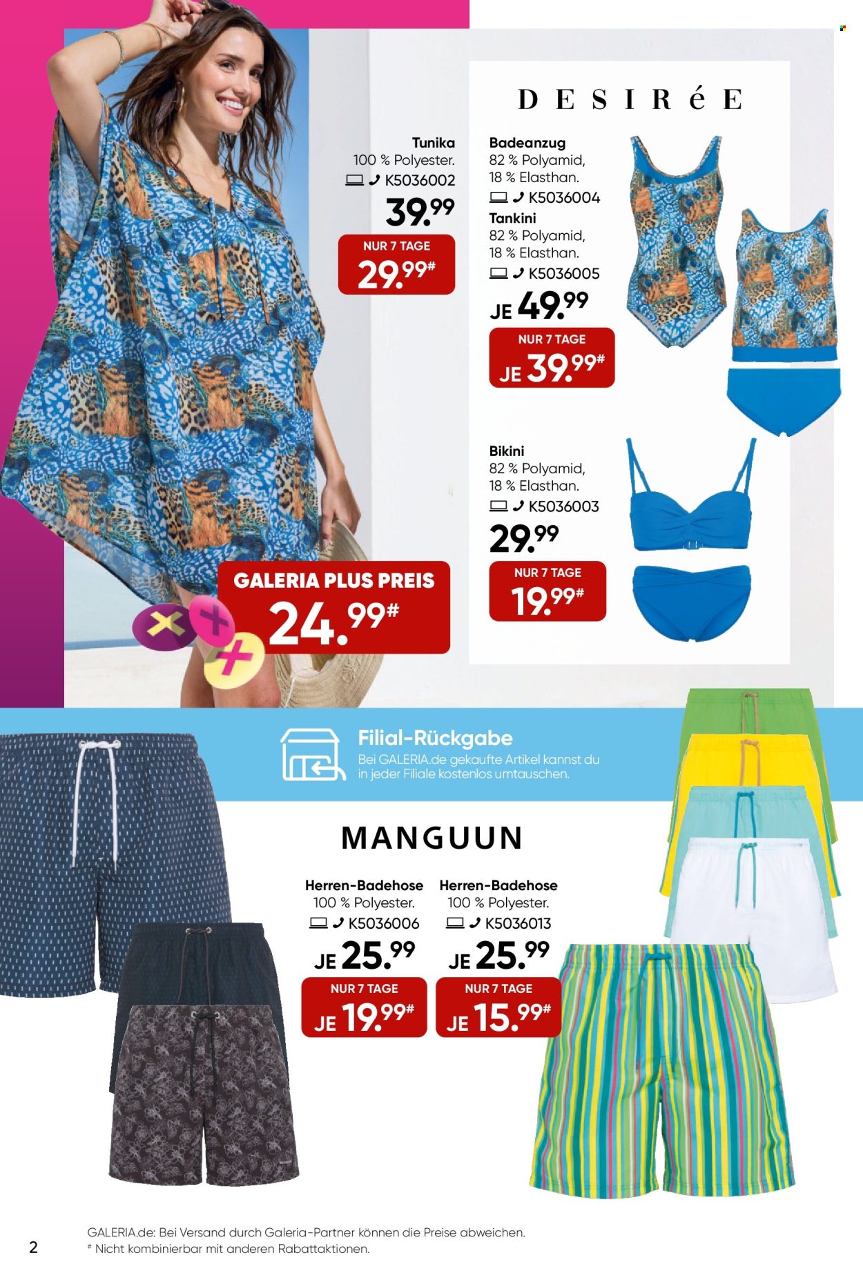 GALERIA Karstadt Kaufhof Prospekte  - 4.06.2025 - 10.06.2025. Seite 2