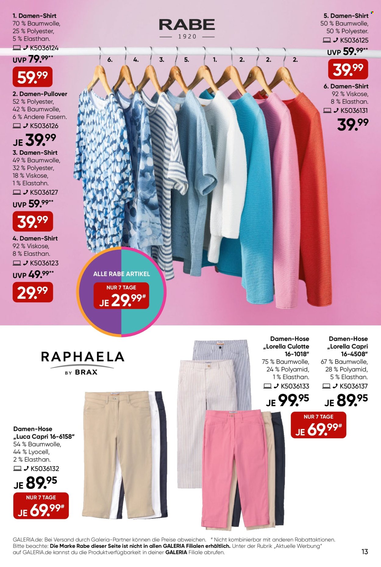 GALERIA Karstadt Kaufhof Prospekte  - 4.06.2025 - 10.06.2025. Seite 13