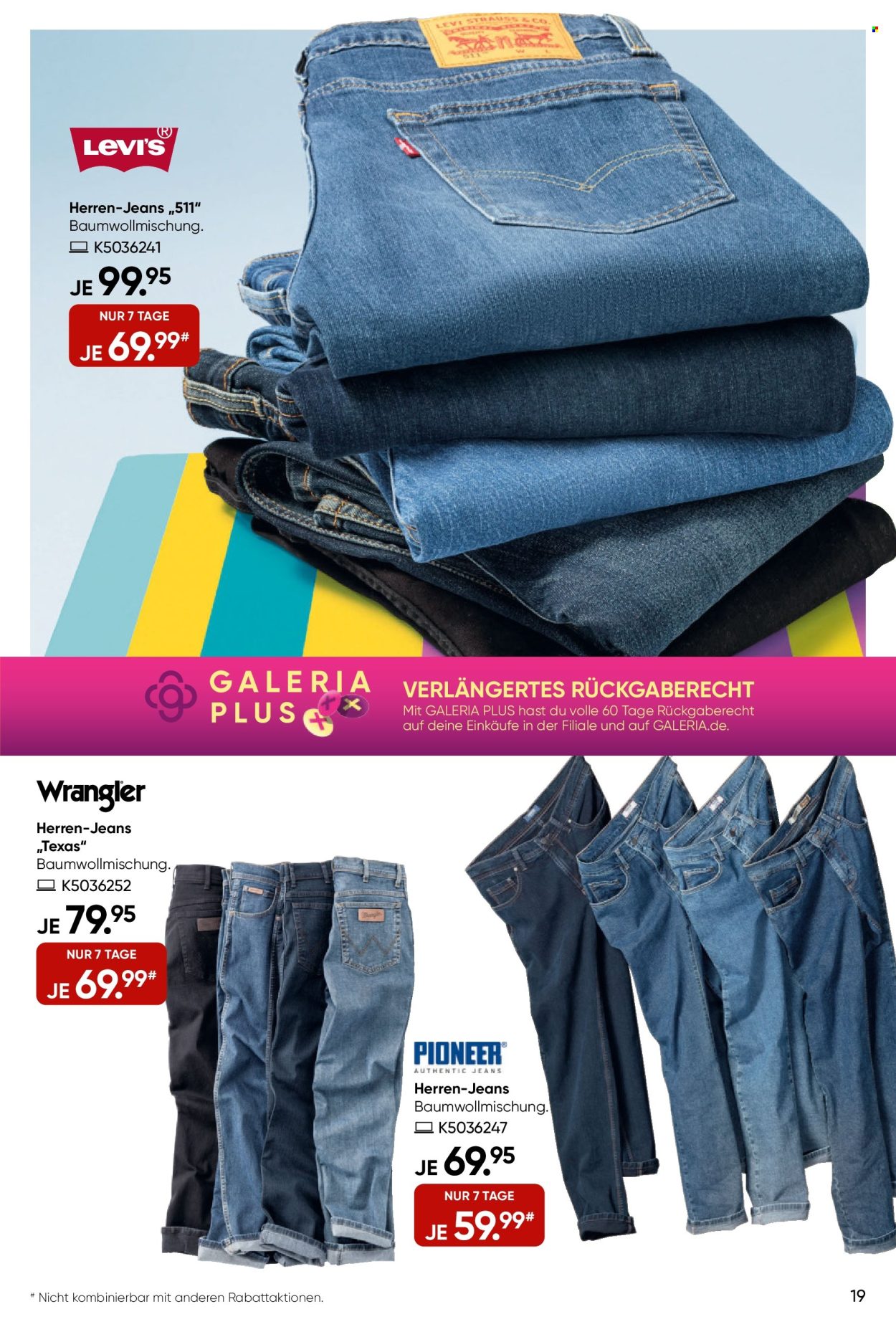 GALERIA Karstadt Kaufhof Prospekte  - 4.06.2025 - 10.06.2025. Seite 19