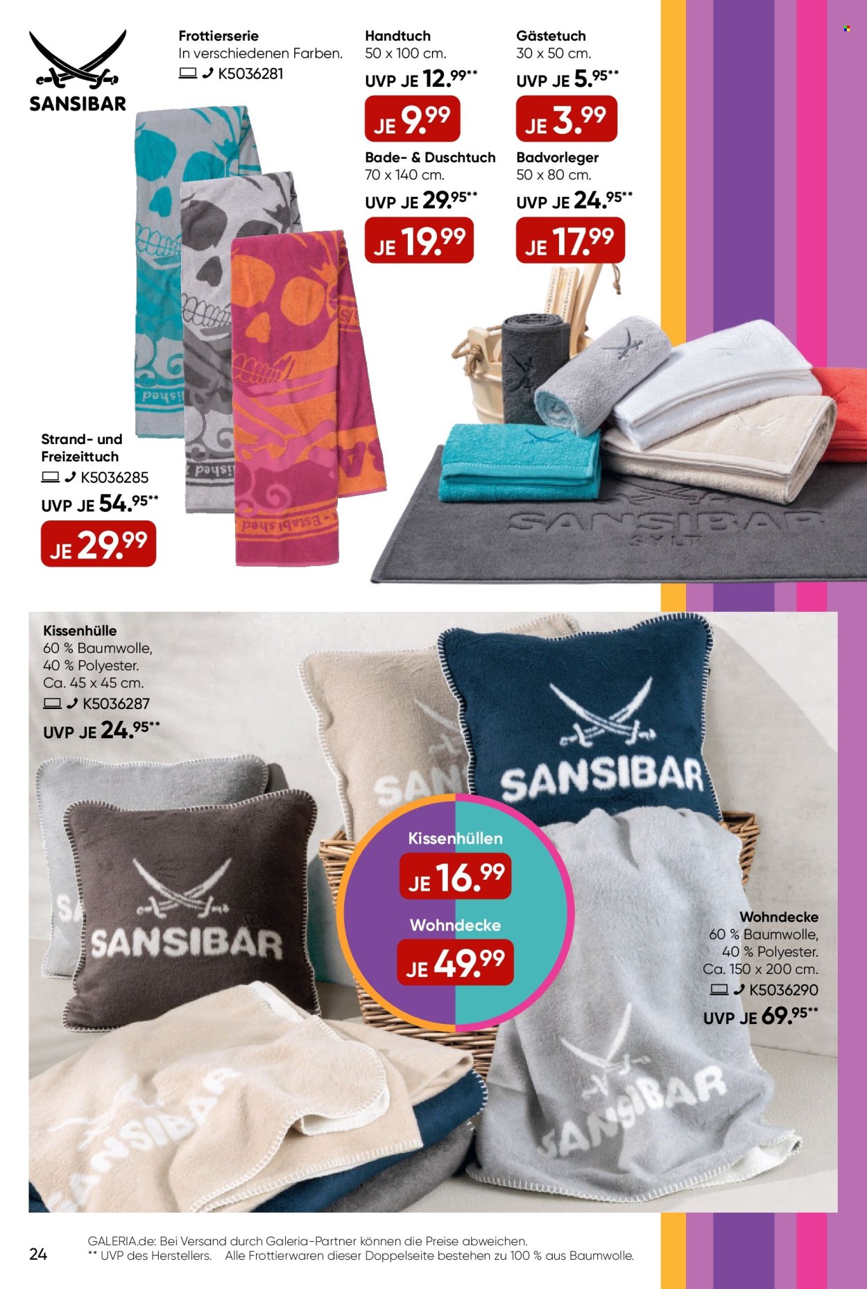 GALERIA Karstadt Kaufhof Prospekte  - 4.06.2025 - 10.06.2025. Seite 24