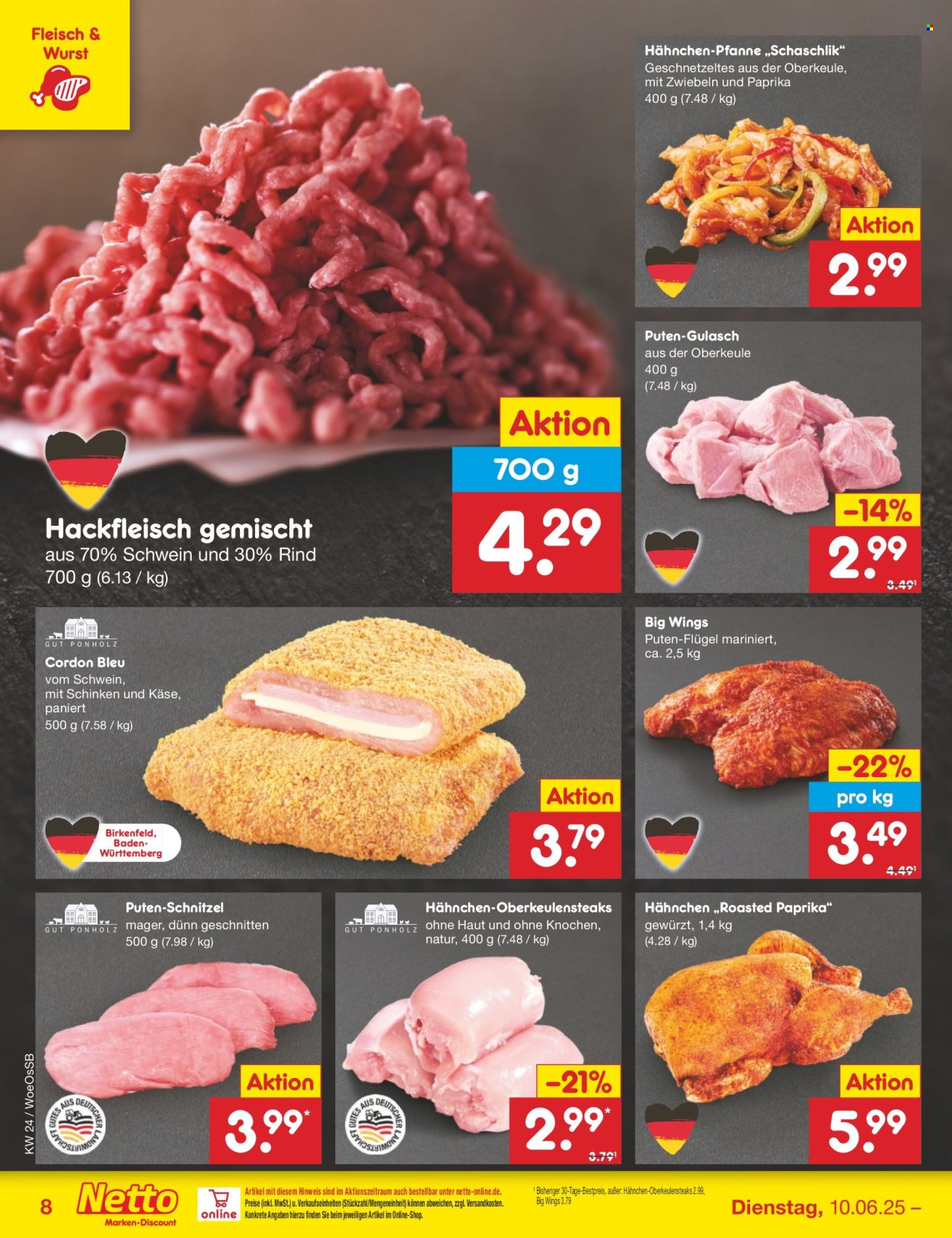 Netto Marken-Discount Prospekte  - 10.06.2025 - 14.06.2025. Seite 8