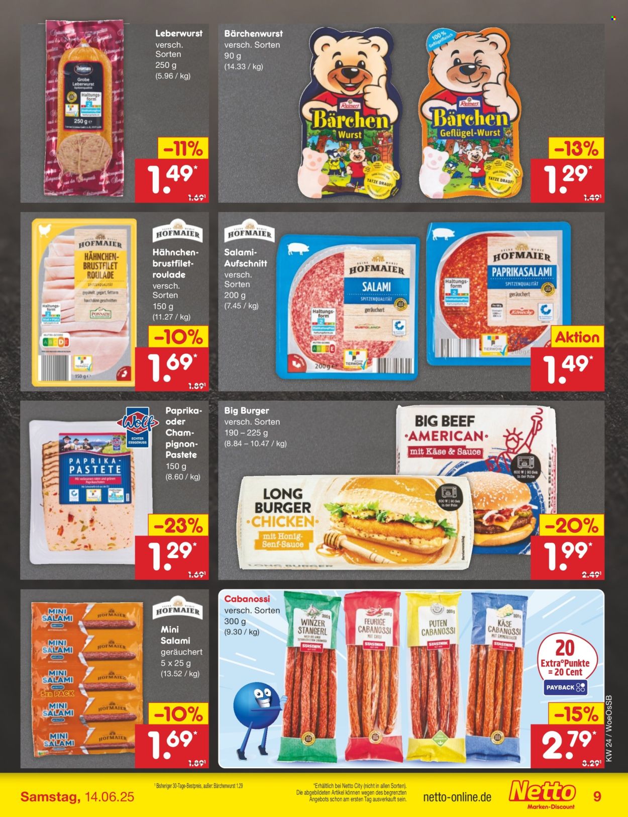 Netto Marken-Discount Prospekte  - 10.06.2025 - 14.06.2025. Seite 9
