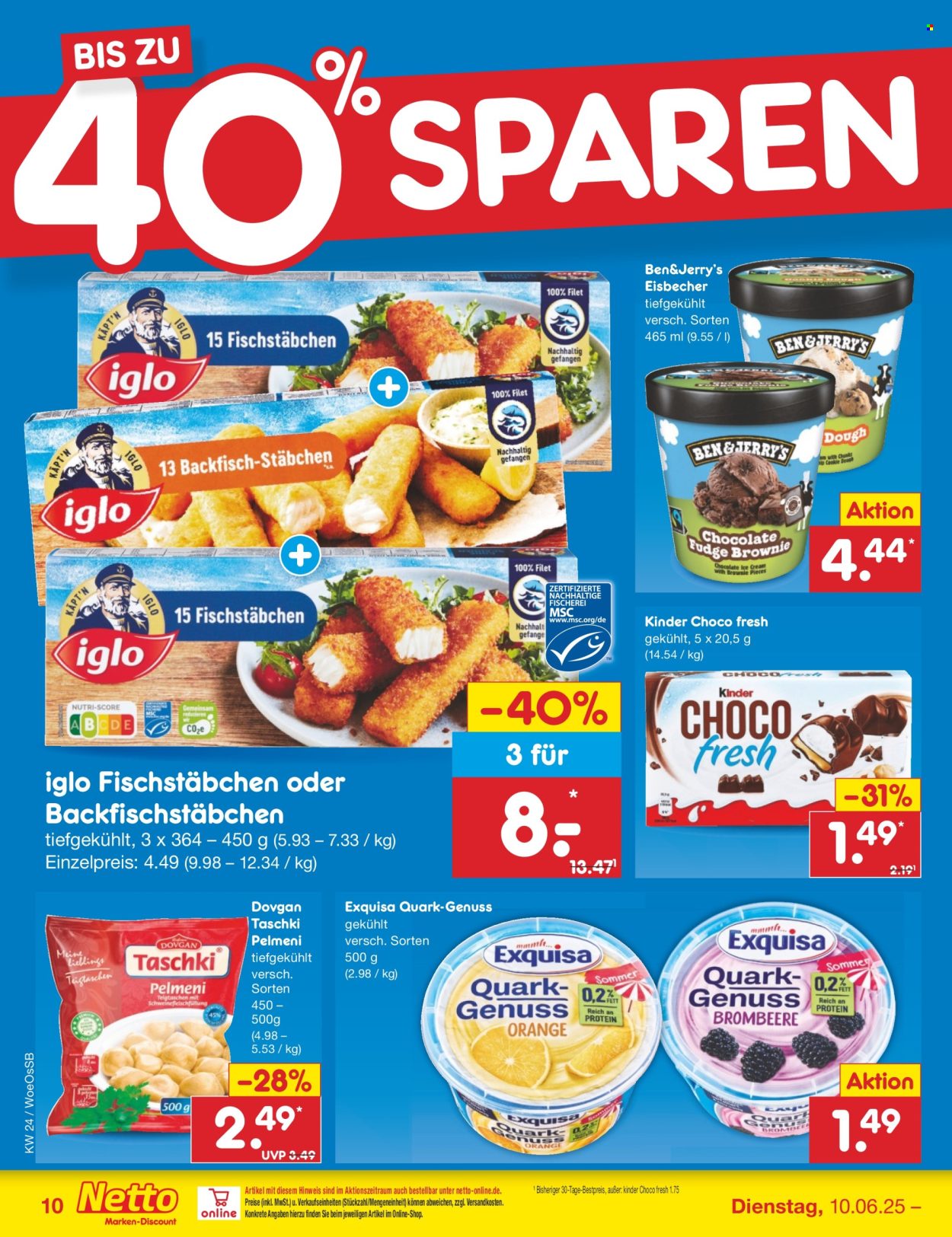 Netto Marken-Discount Prospekte  - 10.06.2025 - 14.06.2025. Seite 10