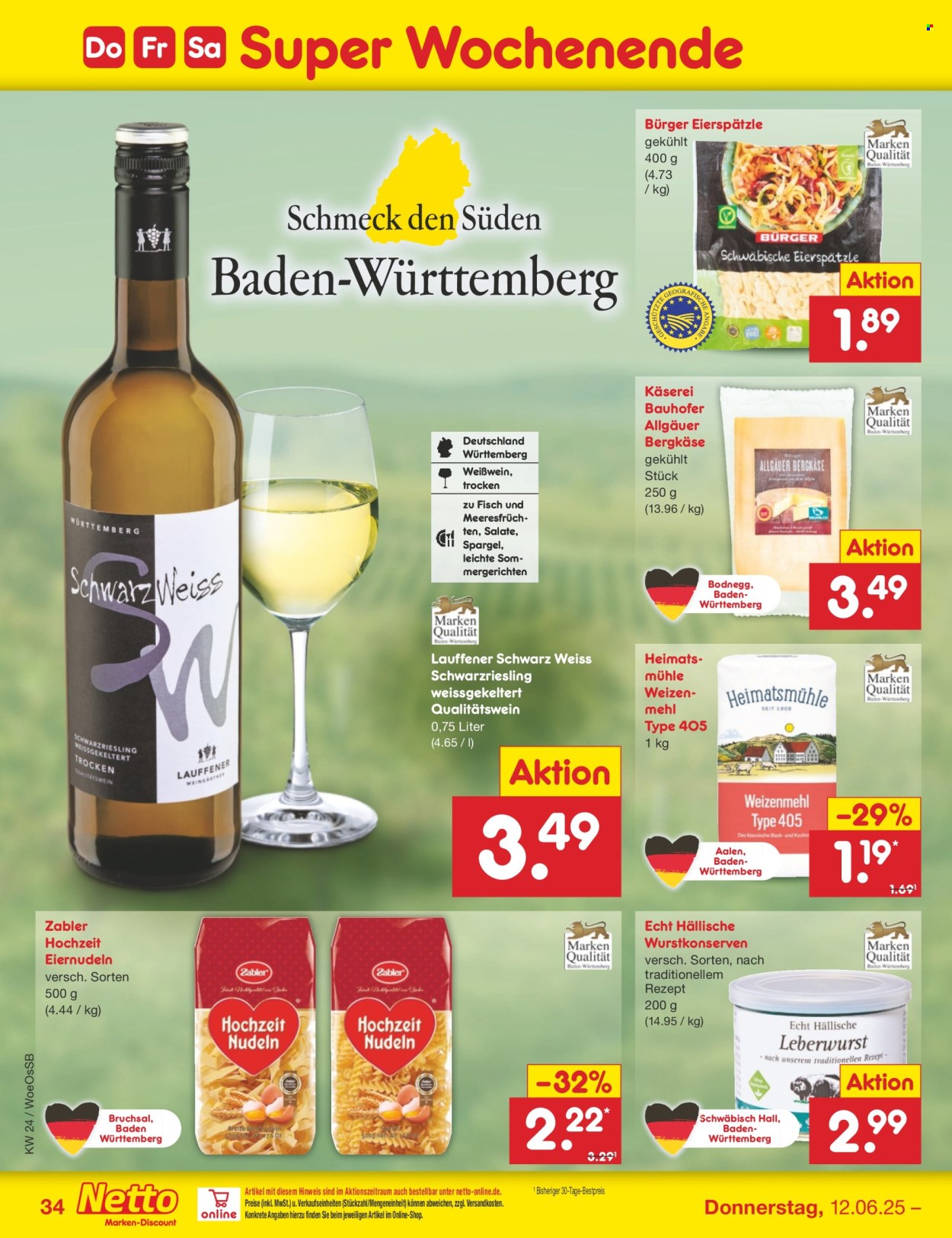 Netto Marken-Discount Prospekte  - 10.06.2025 - 14.06.2025. Seite 52