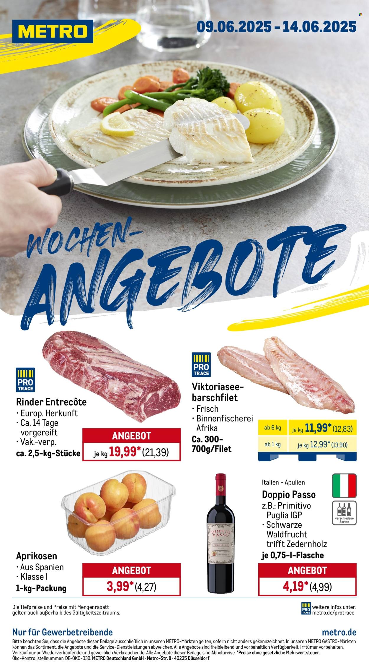Metro Prospekte  - 9.06.2025 - 14.06.2025. Seite 1