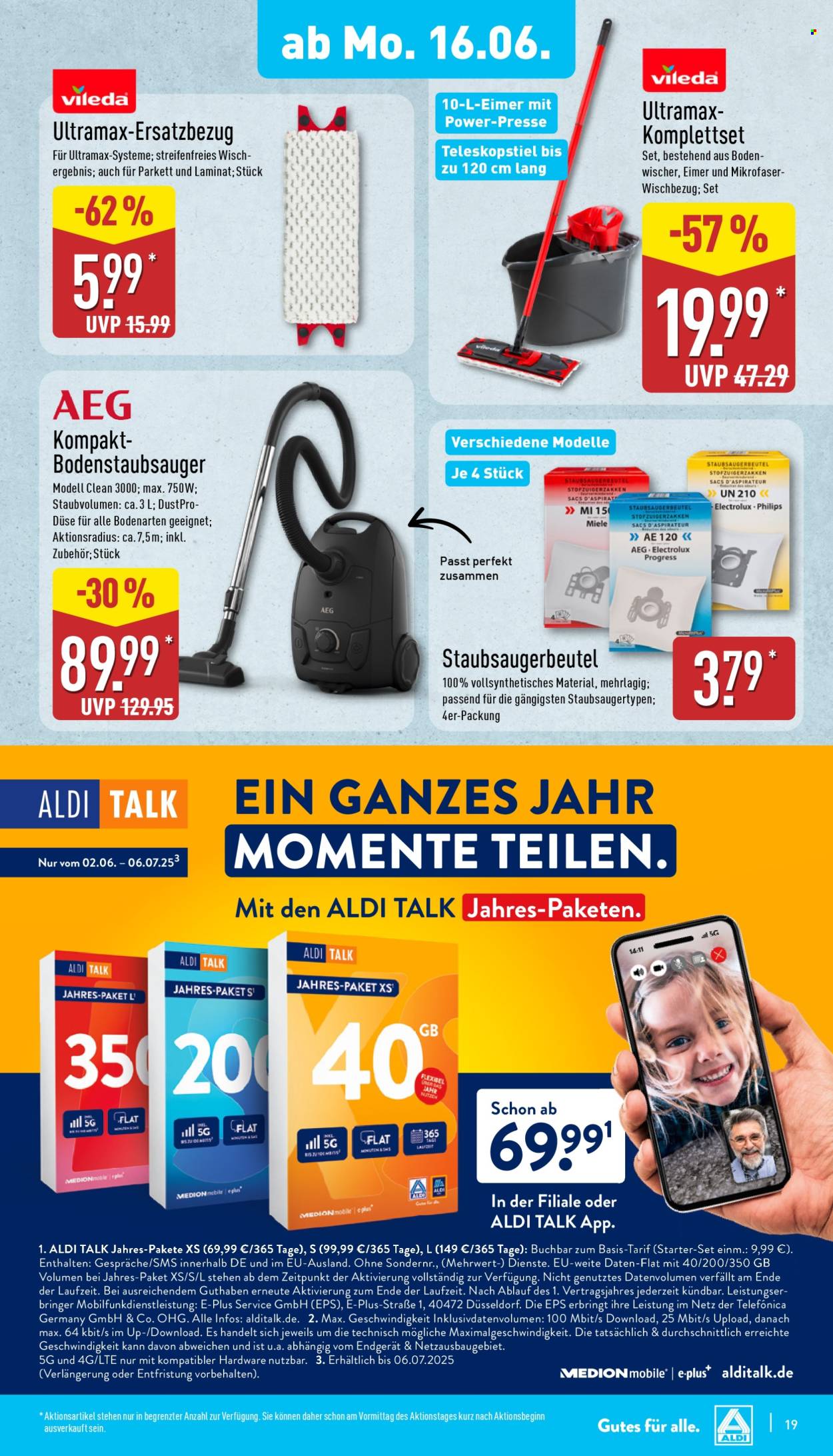 ALDI Nord Prospekte  - 16.06.2025 - 21.06.2025. Seite 19