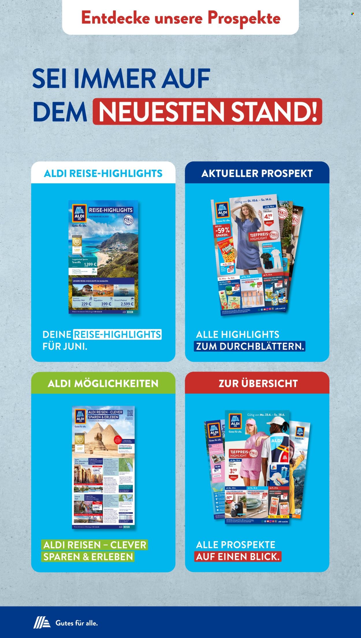 ALDI SÜD Prospekte  - 16.06.2025 - 21.06.2025. Seite 43