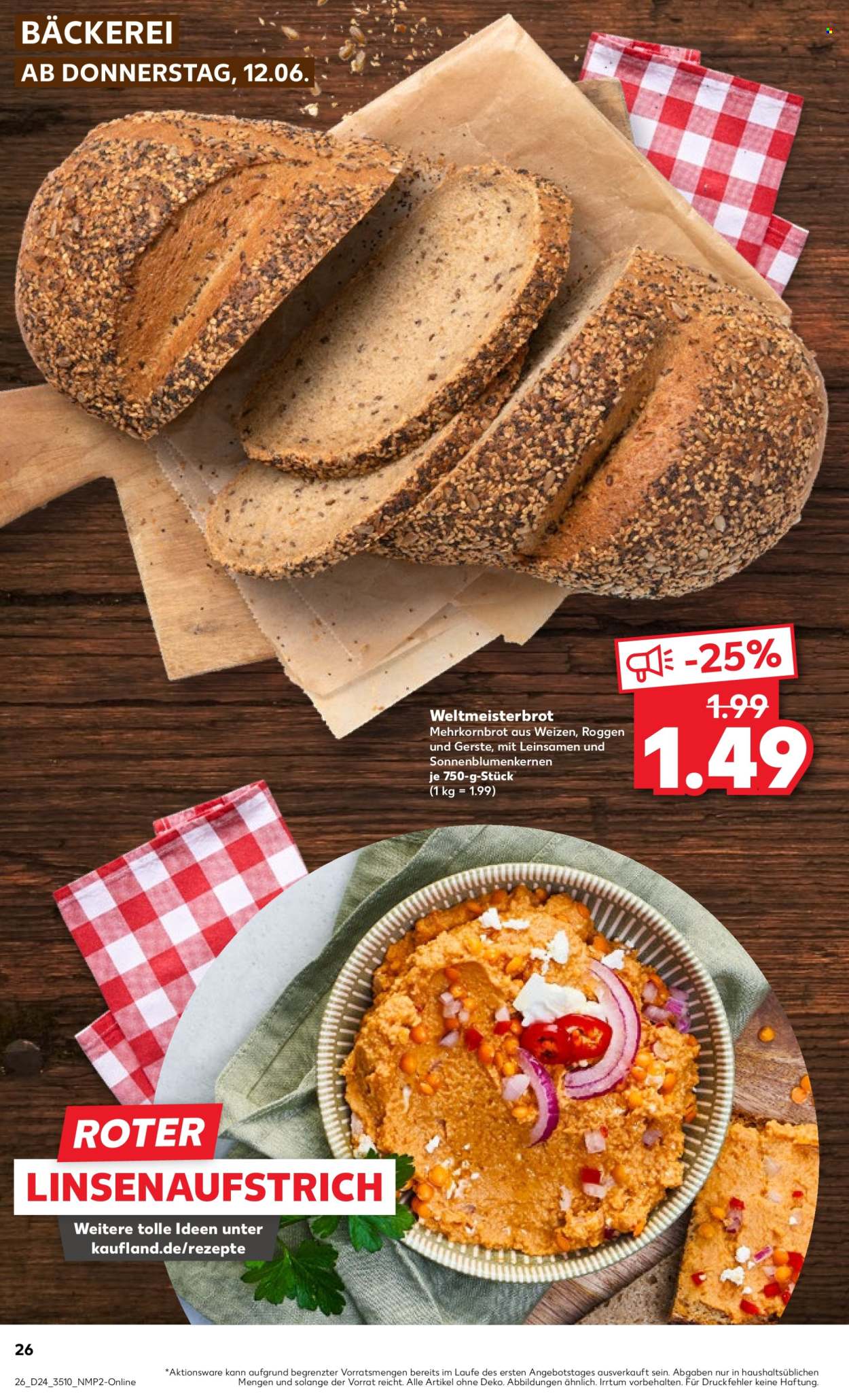 Kaufland Prospekte  - 12.06.2025 - 18.06.2025. Seite 26