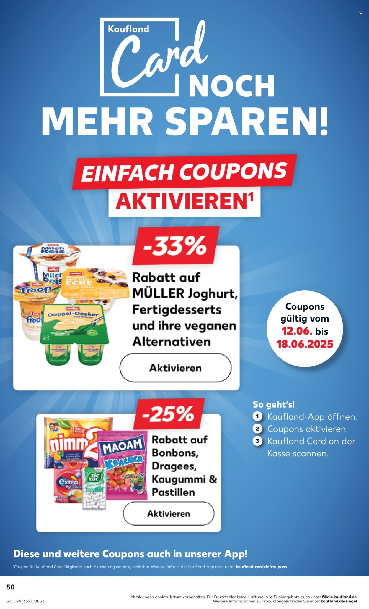 Kaufland Prospekte  - 12.06.2025 - 18.06.2025. Seite 50