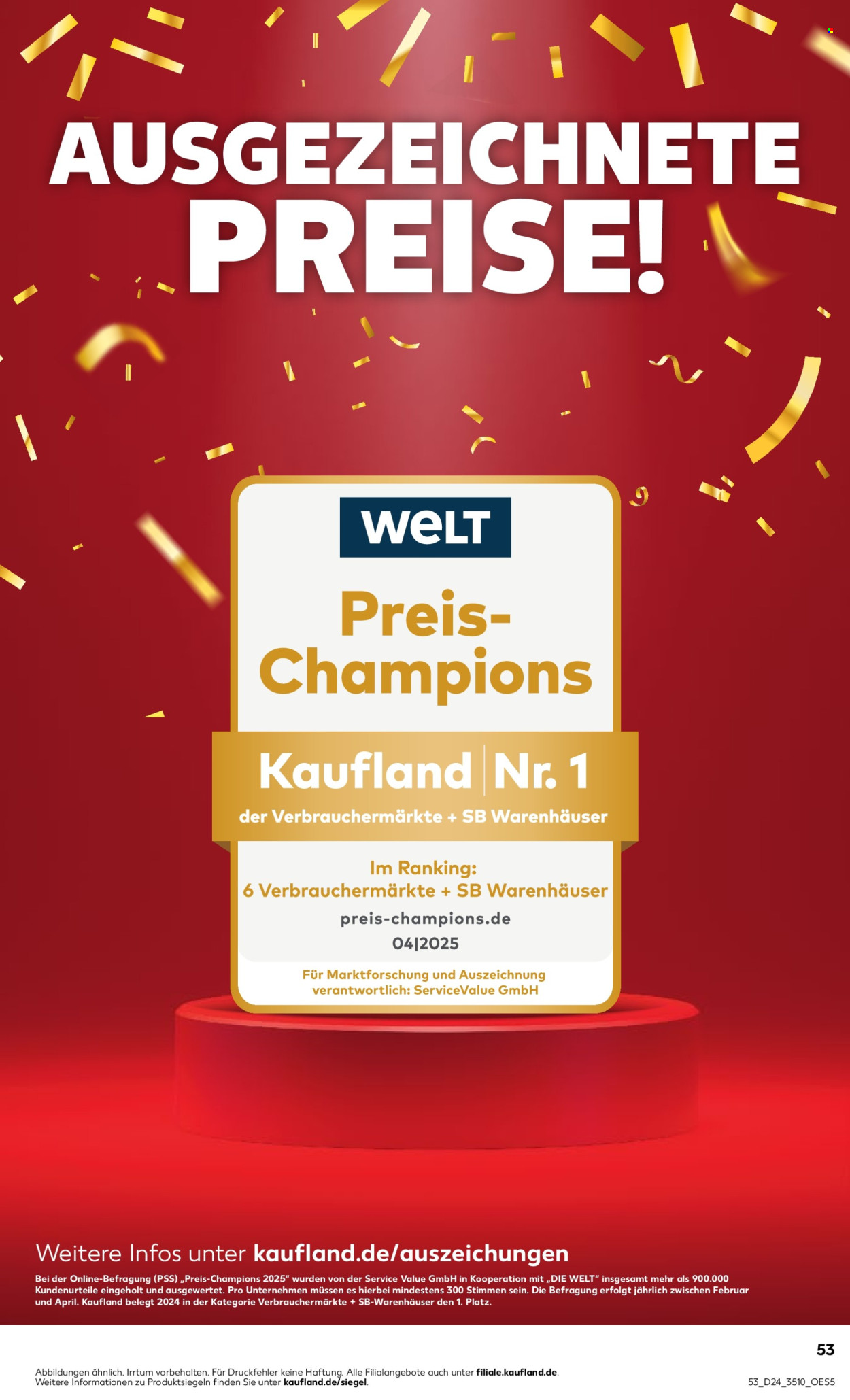 Kaufland Prospekte  - 12.06.2025 - 18.06.2025. Seite 53