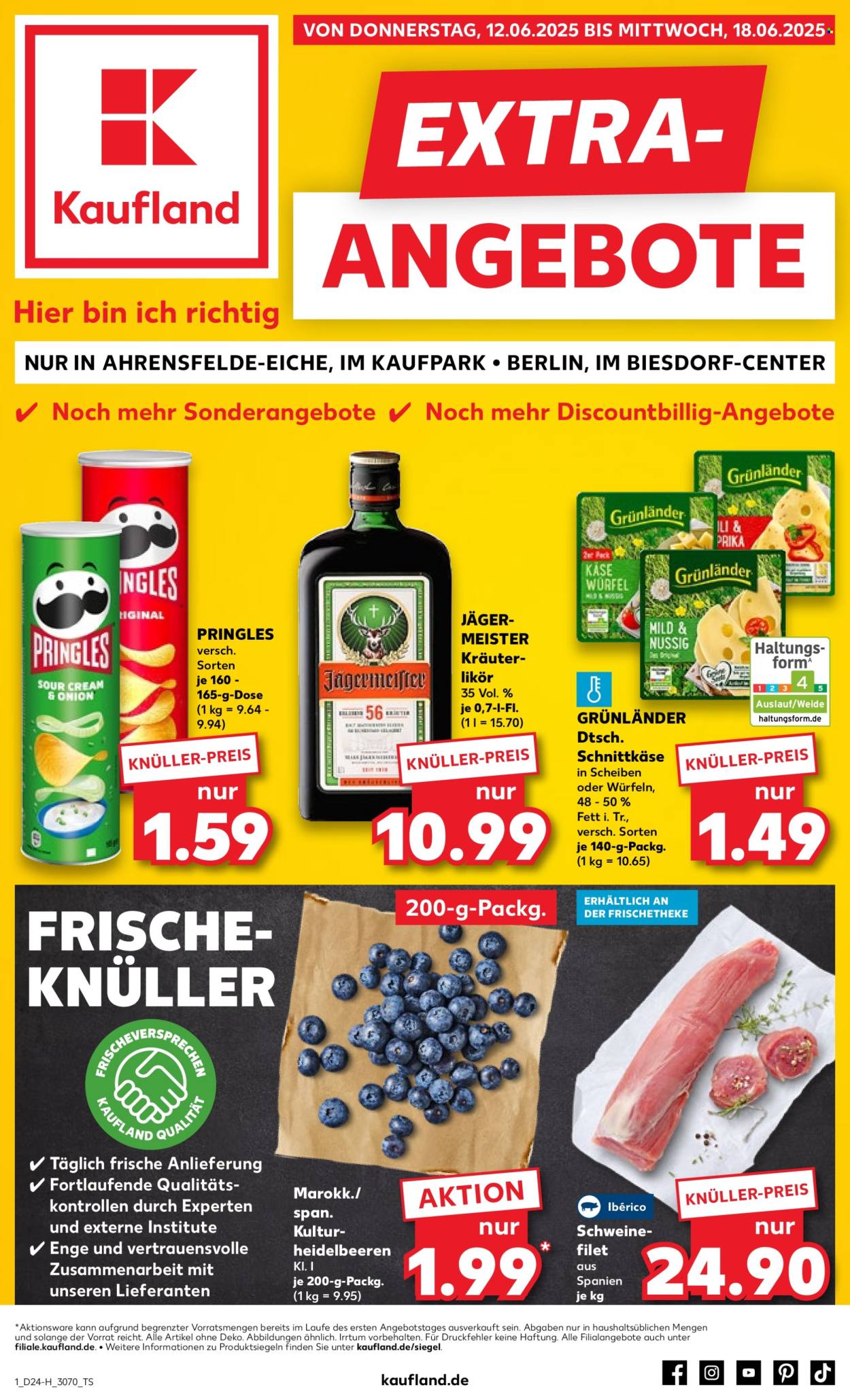Kaufland Prospekte  - 12.06.2025 - 18.06.2025. Seite 1