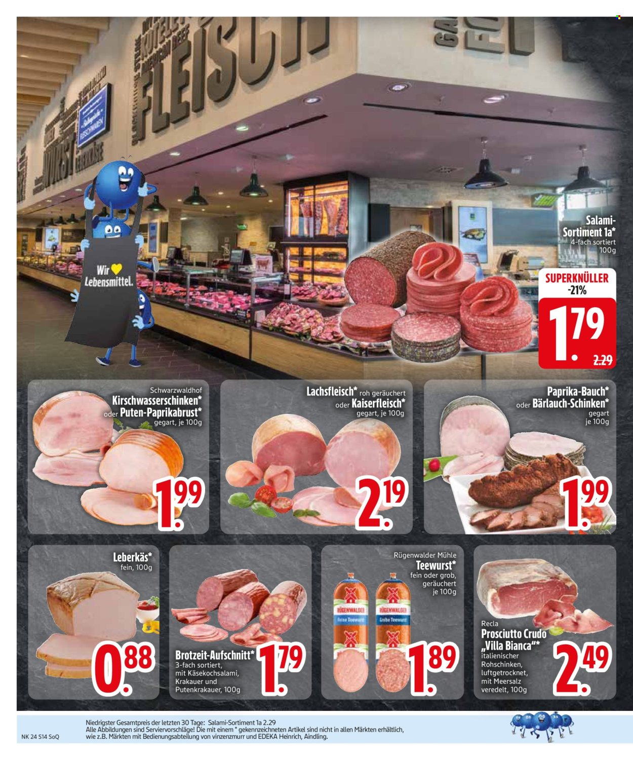 Edeka Prospekte  - 10.06.2025 - 14.06.2025. Seite 14