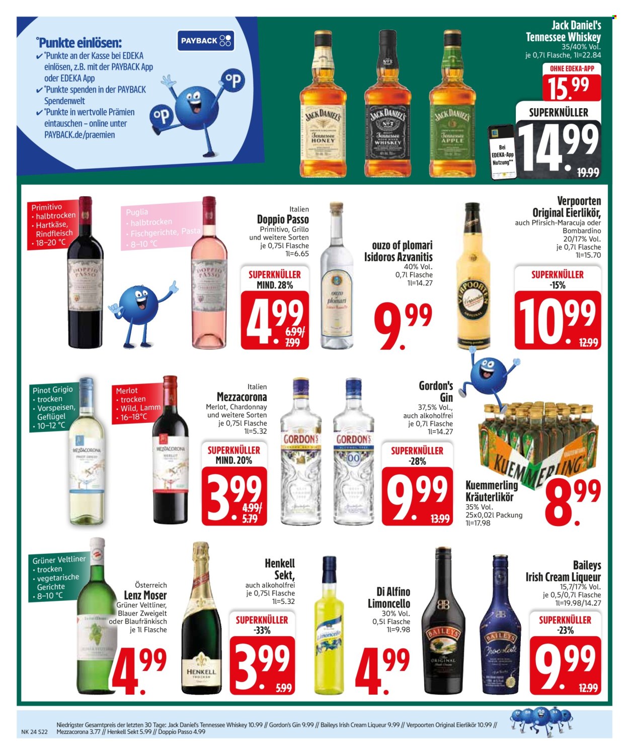 Edeka Prospekte  - 10.06.2025 - 14.06.2025. Seite 22
