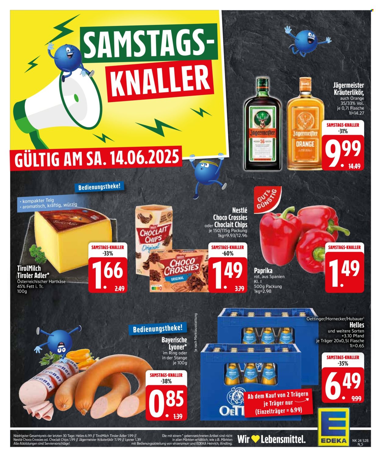 Edeka Prospekte  - 10.06.2025 - 14.06.2025. Seite 28