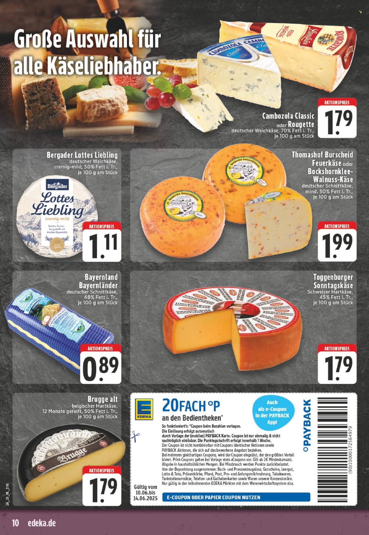 Edeka Prospekte  - 10.06.2025 - 14.06.2025. Seite 10