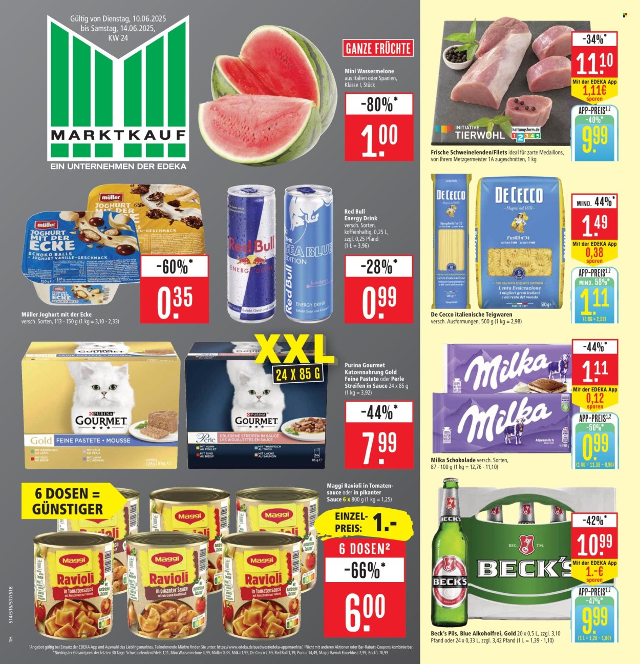 Marktkauf Prospekte  - 10.06.2025 - 14.06.2025. Seite 1