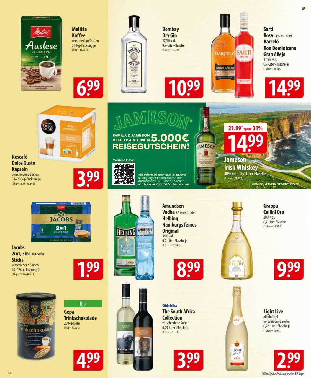 famila Prospekte  - 10.06.2025 - 14.06.2025. Seite 14