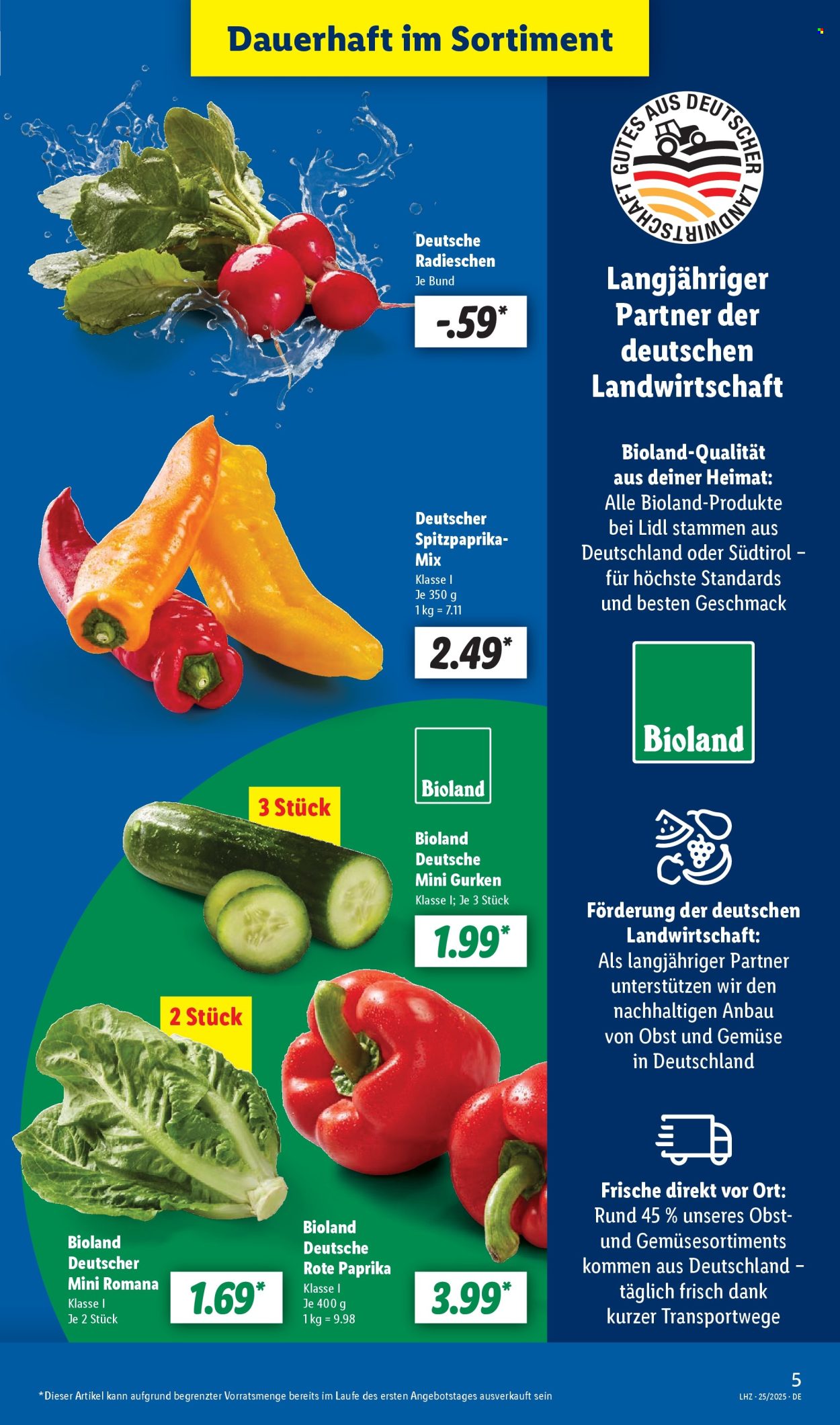 Lidl Prospekte  - 16.06.2025 - 21.06.2025. Seite 5