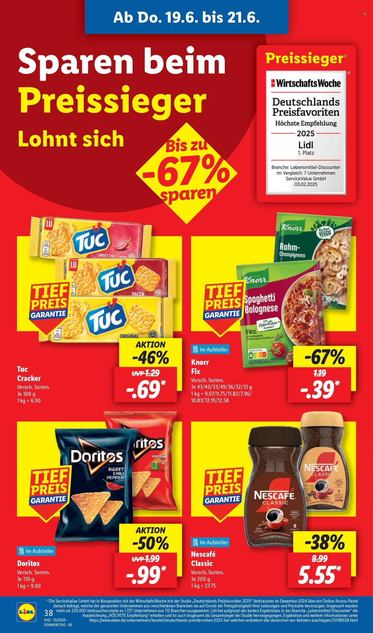 Lidl Prospekte  - 16.06.2025 - 21.06.2025. Seite 54