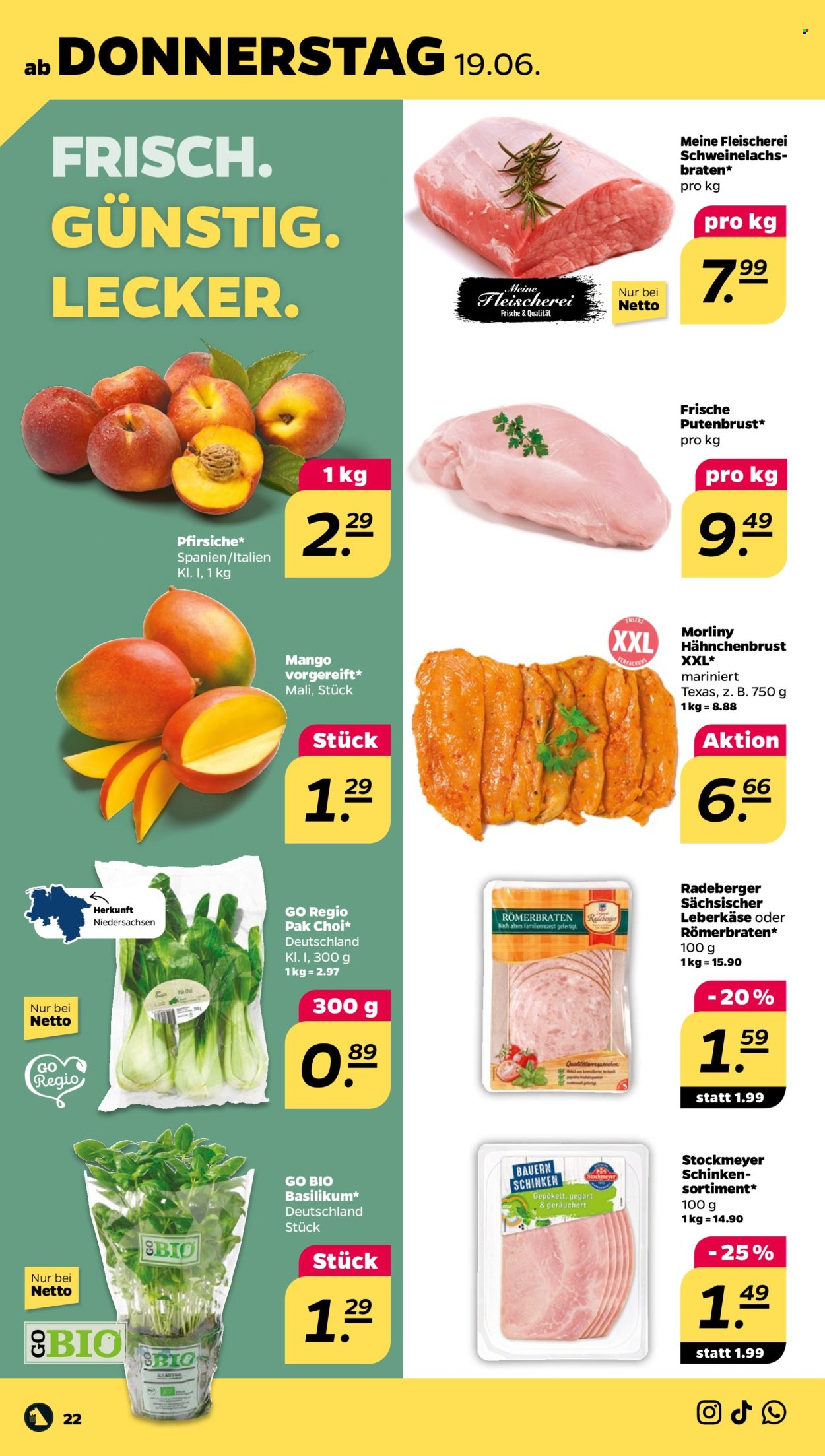 Netto Prospekte  - 16.06.2025 - 21.06.2025. Seite 22
