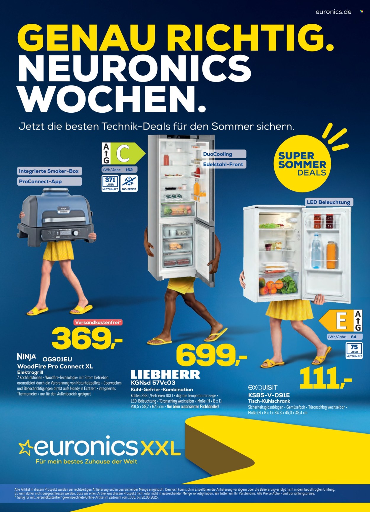 Euronics Prospekte  - 11.06.2025 - 22.06.2025. Seite 1