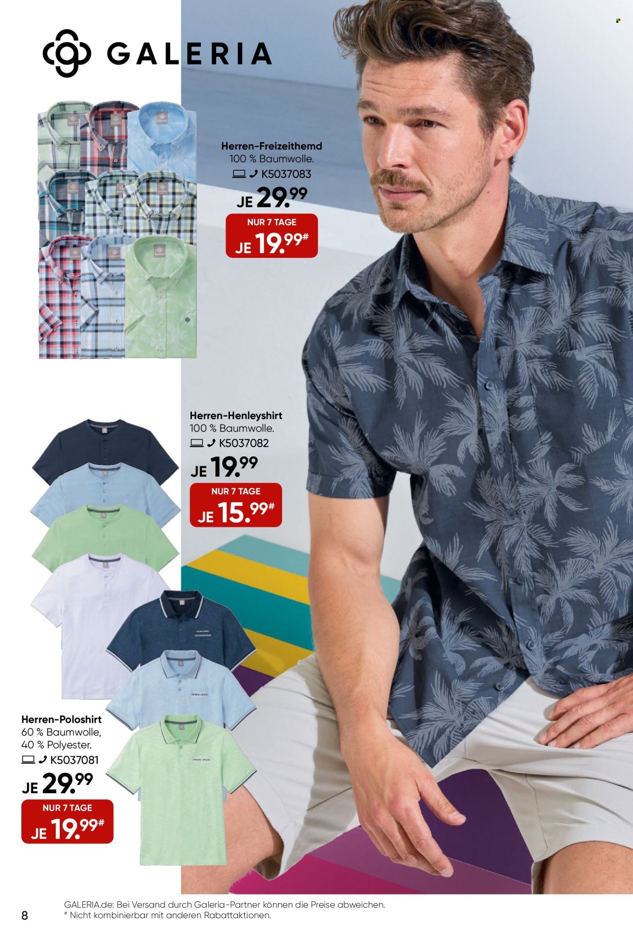 GALERIA Karstadt Kaufhof Prospekte  - 11.06.2025 - 17.06.2025. Seite 8