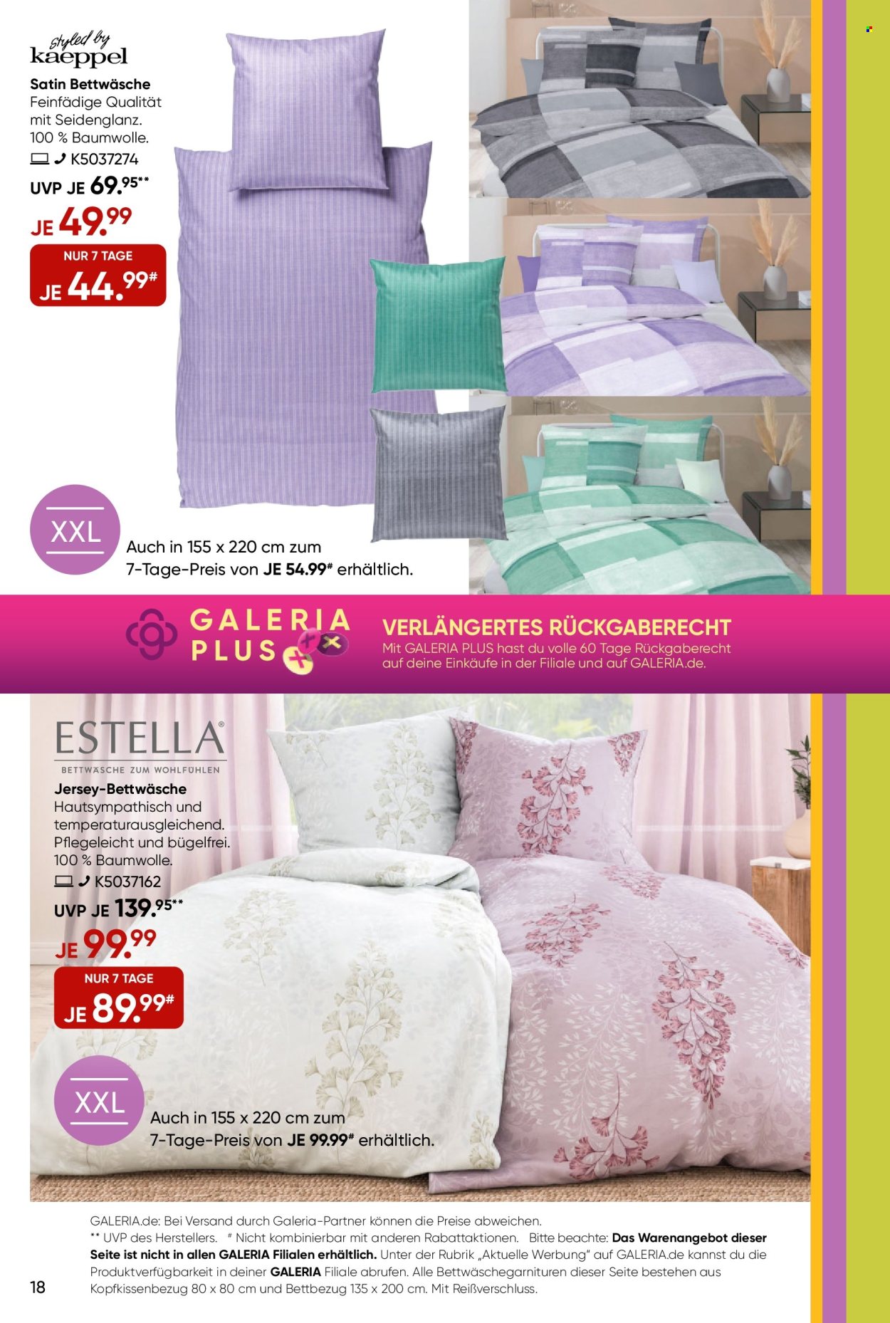 GALERIA Karstadt Kaufhof Prospekte  - 11.06.2025 - 17.06.2025. Seite 18